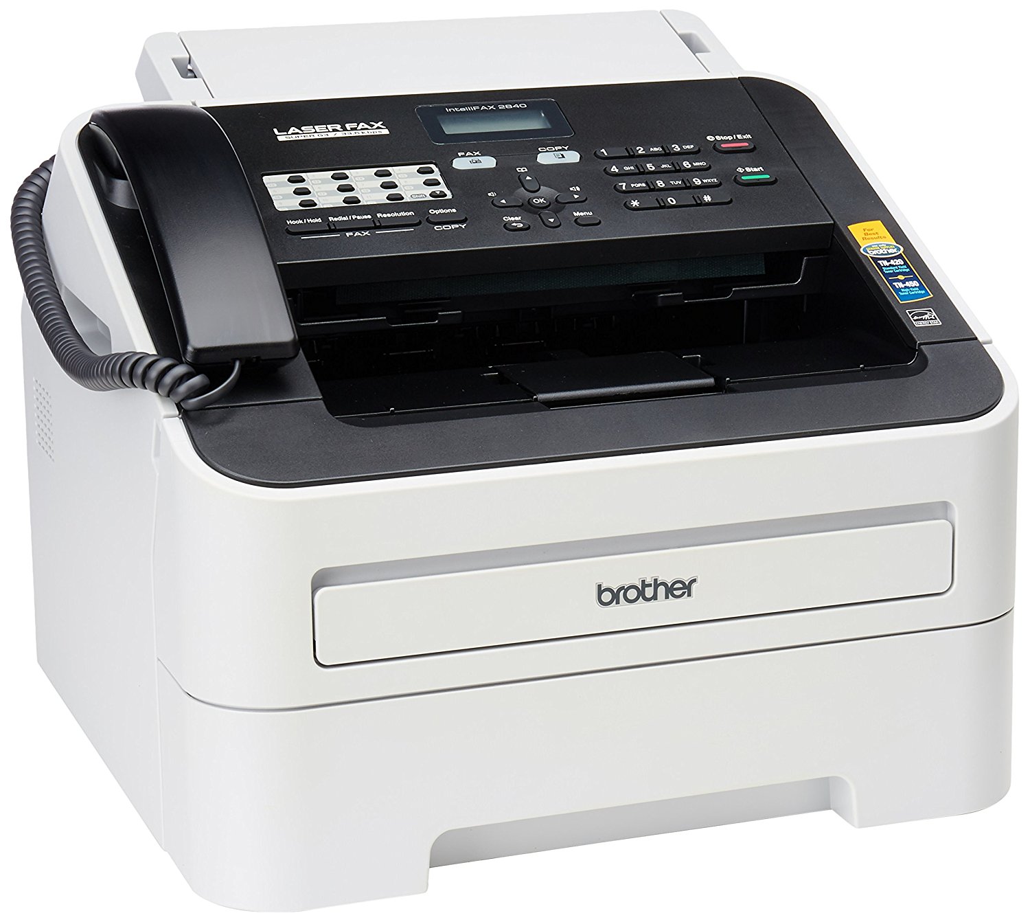 Brother Printer ブラザーFAX-2840高速モノレーザーファックス機...