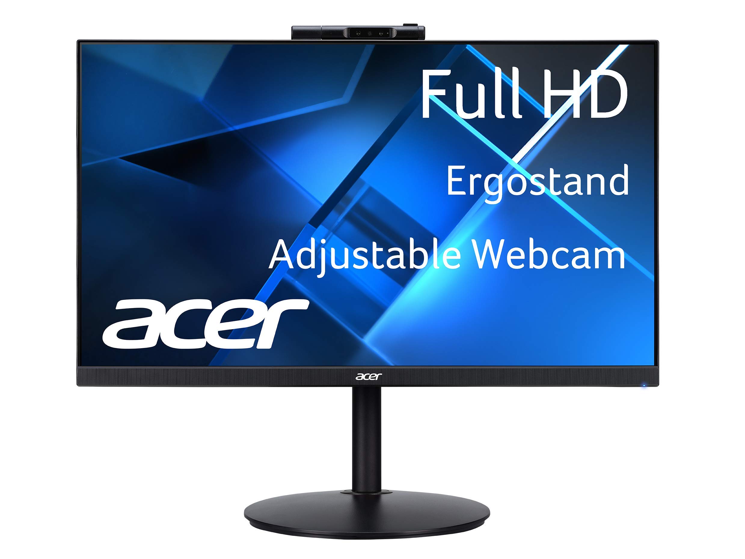  Acer CB272 Dbmiprcx 27 フィート フル HD (1920 x 1080) IPS フレームレス、AMD FreeSync、1ms VRB、フル HD 調整可能な Web カメラ付き ErgoStand モニター (ディスプレイ...