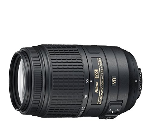 Nikon AF-S DX NIKKOR 55-300mm f / 4.5-5.6GEDデジタル一眼レフカメラ...
