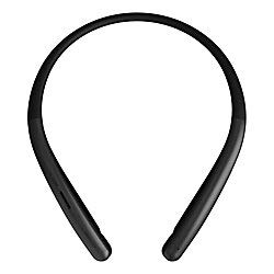 LG Tone Style HBS-SL6S Bluetooth ワイヤレス ステレオ ネックバンド イヤフォン、Meridian Audio によって調整、ブラック