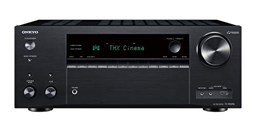  Onkyo TX-NR696 ホームオーディオスマートオーディオおよびビデオレシーバー、Sonos 互換および Dolby Atmos 対応、4K Ultra HD および AirPlay 2 (2019 モデル)、ブ...