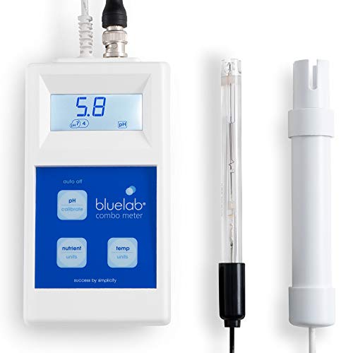 Bluelab pH、温度、導電率測定用の METCOM コンボメーター、簡単な校正...