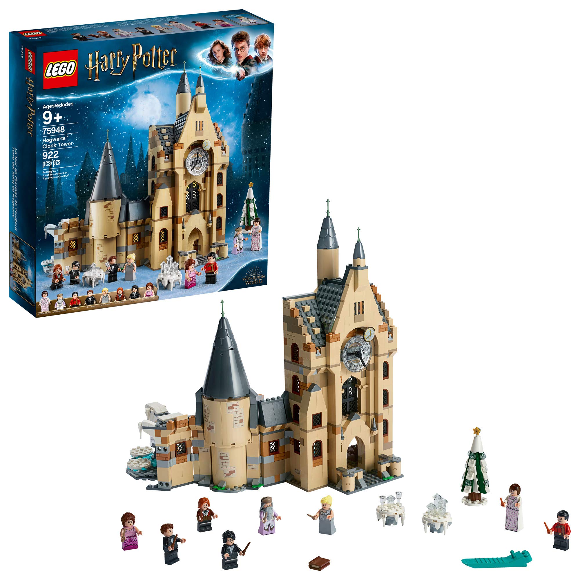  LEGO ハリー・ポッター ホグワーツ時計塔 75948 ハリー・ポッターのミニフィギュア付き組み立てて遊ぶタワーセット、人気のハリー・ポッターギフト...