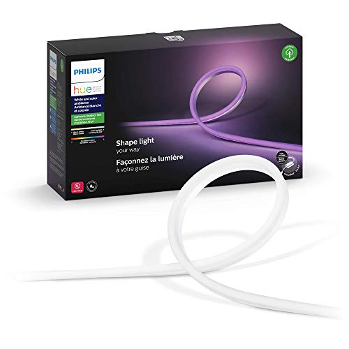 Philips Hue White＆Color Ambiance Outdoor LightStrip 5m / 16ft（Hue Hubが必要、Amazon Alexa Apple HomeKitおよびGoogleアシスタントで動作）