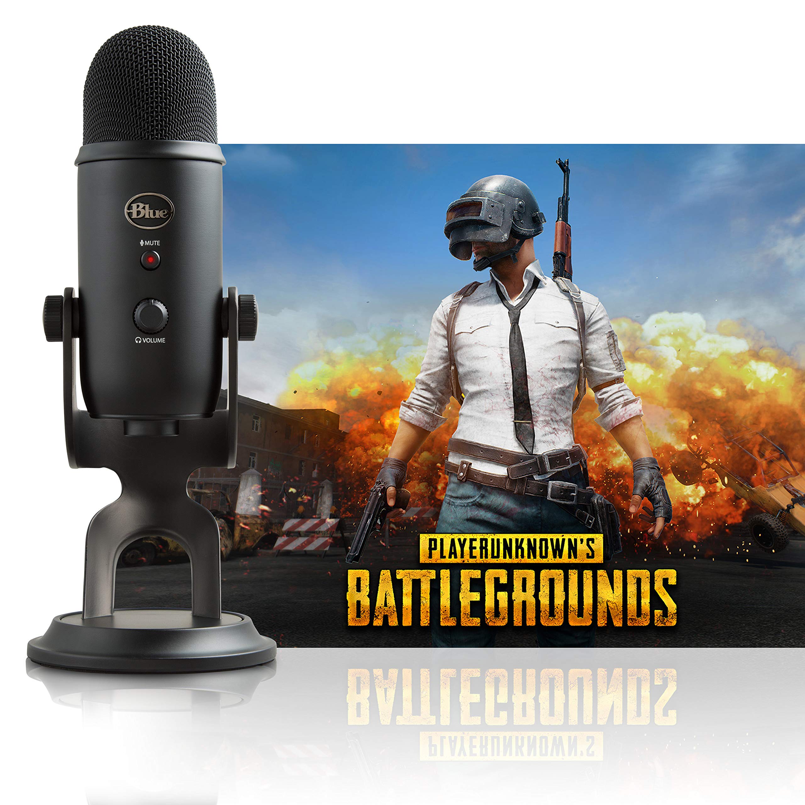 Blue Yeti Blackout + PlayerUnknown's Battlegrounds ストリーマー バンドル