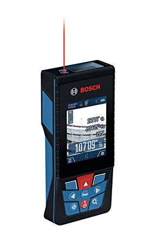 Bosch GLM400C Blaze 屋外 400 フィート Bluetooth 接続レーザー測定器 (カメ...