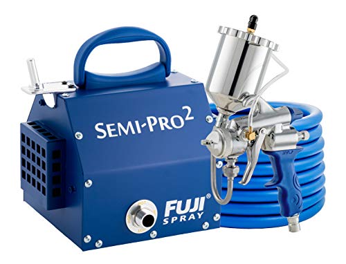 Fuji Spray 2203G Semi-PRO 2-Gravity HVLP スプレー システム、ブルー...
