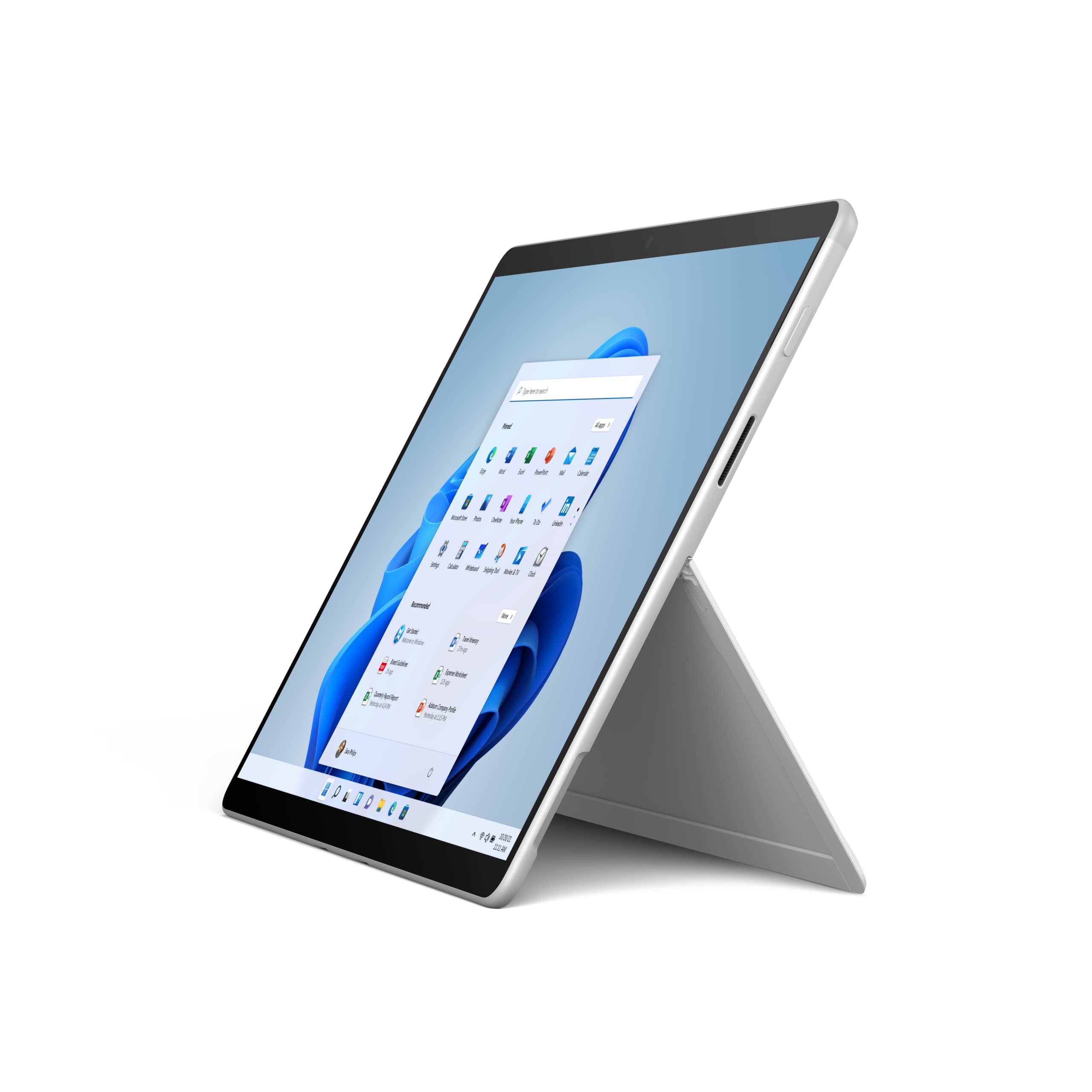 Microsoft Surface Pro X - 13 フィート タッチスクリーン - SQ 1 - 8GB メモリ - 256GB SSD - WiFi - プラチナ (最新モデル)