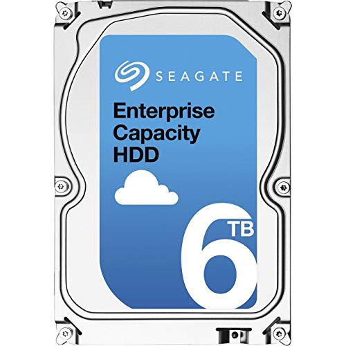 Seagate ST6000NM0115 3.5 インチ HDD 6TB 7200 RPM 512e SATA 6Gb/s 256MB キャッシュ内蔵ハードドライブ
