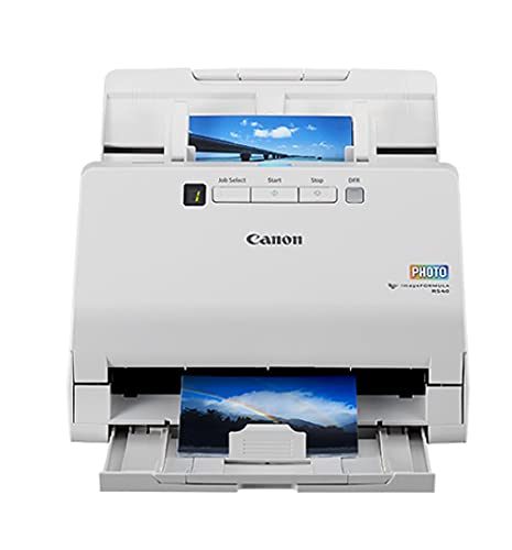  Canon imageFORMULARS40写真およびドキュメントスキャナー-WindowsおよびMac用-写真をスキャン-鮮やかな色-USBインターフェイス-1200DPI-高速-簡単なセットアップ...