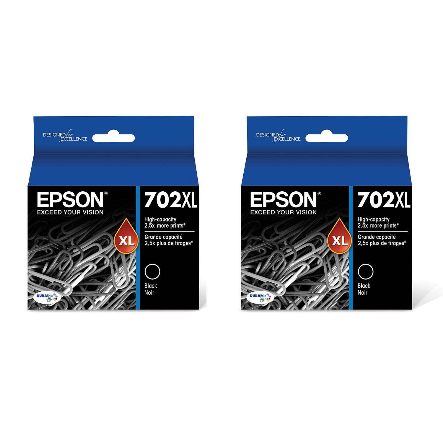 Epson T702XL120 DURABrite 超大容量カートリッジインク...