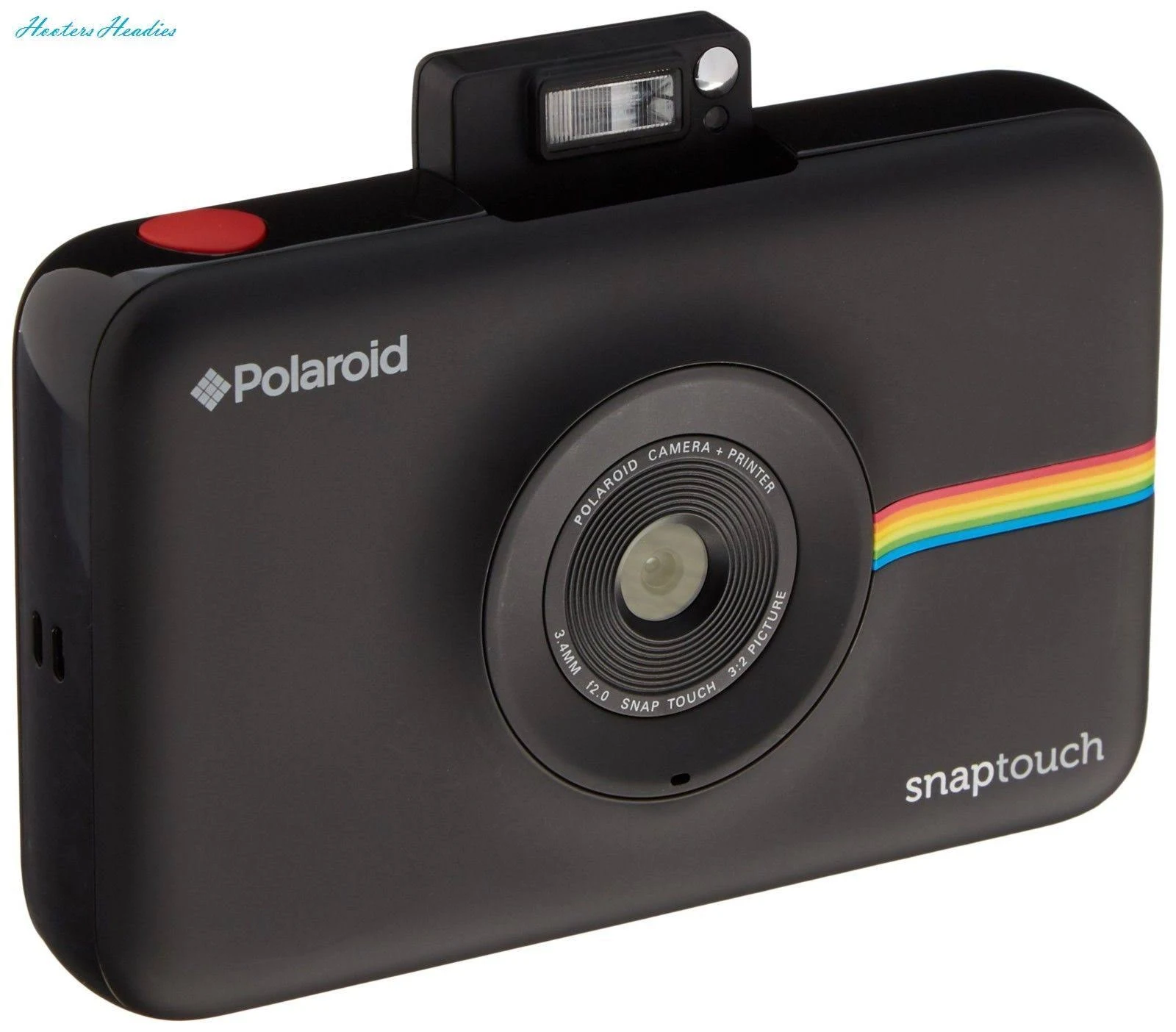 Polaroid ジンクゼロインク印刷技術を備えたLCDディスプレイ（黒）を備えたスナップタッチインスタントプリントデジタルカメラ