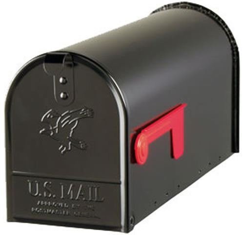 MailboxGibraltar ホームセンター、メールボックス、ジブラルタル ブラック ヘビーデューティ メールボックス 標準サイズ T1