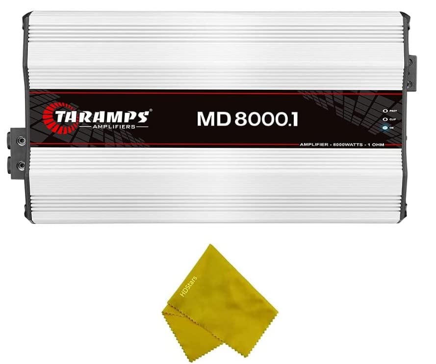 Taramp の MD 8000.1 1 オーム チャンネル 8000 ワット 1OHM RMS モノラル アンプ モジュール クラス D