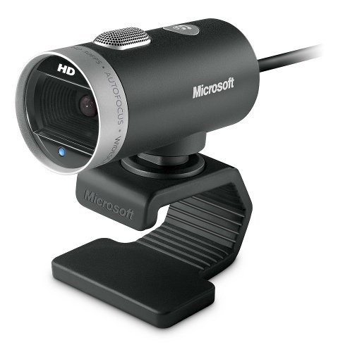  Microsoft LifeCam Cinema、ノイズキャンセリングマイク内蔵ウェブカメラ、光補正、USB 接続、Teams/Zoom でのビデオ通話用、Windows 8/10/11/Mac と互換性あり、...
