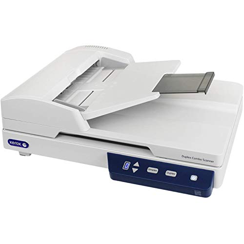 Visioneer Xerox XD-COMBO デュプレックス コンボ フラットベッド ドキュメント スキャナー (PC および Mac 用)、自動ドキュメント フィーダー (ADF)
