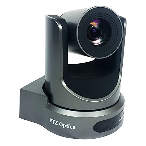 PTZOptics -20X-SDI GEN-2 PTZ IP ストリーミング カメラ、HDMI および 3G-SDI 同時出力 - グレー