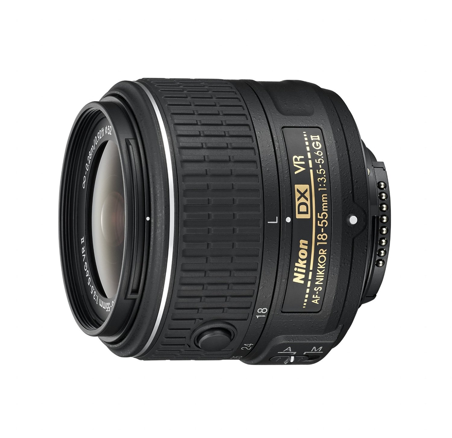 Nikon AF-S DX NIKKOR 18-55mm f /3.5-5.6Gデジタル一眼レフカメラ用オートフォーカス付き振動低減IIズームレンズ