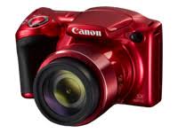 Canon PowerShot SX420 IS（赤）、42倍光学ズームとWi-Fi内蔵