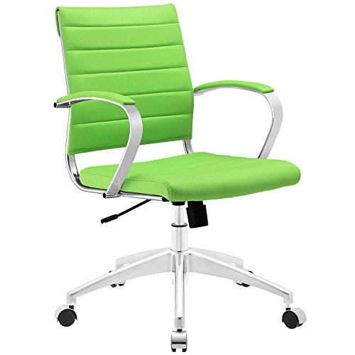 Modway East End Imports EEI-273-BGR Jive Mid Back Office Chair＆＃44; 明るい緑色