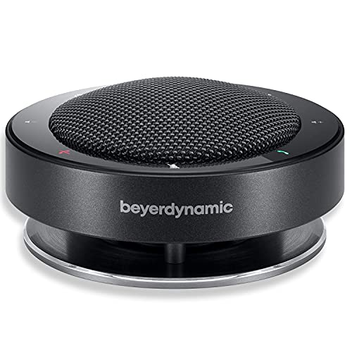  BeyerDynamic PHONUM Bluetooth / USBスピーカーフォン-360°音声トラッキング、アクティブノイズキャンセリング、ズームを含むすべての主要なプラットフォ...