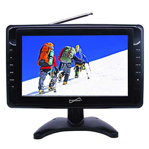 Supersonic Portable Widescreen LCD Display with Digital...