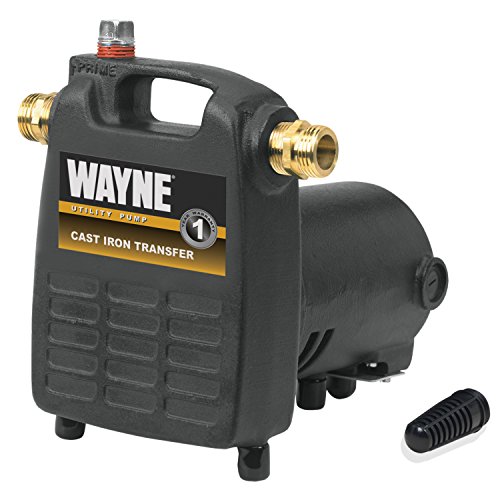 Wayne PC4 1/2 HP 鋳鉄多目的ポンプ、サクションストレーナー付き、モデル:55832