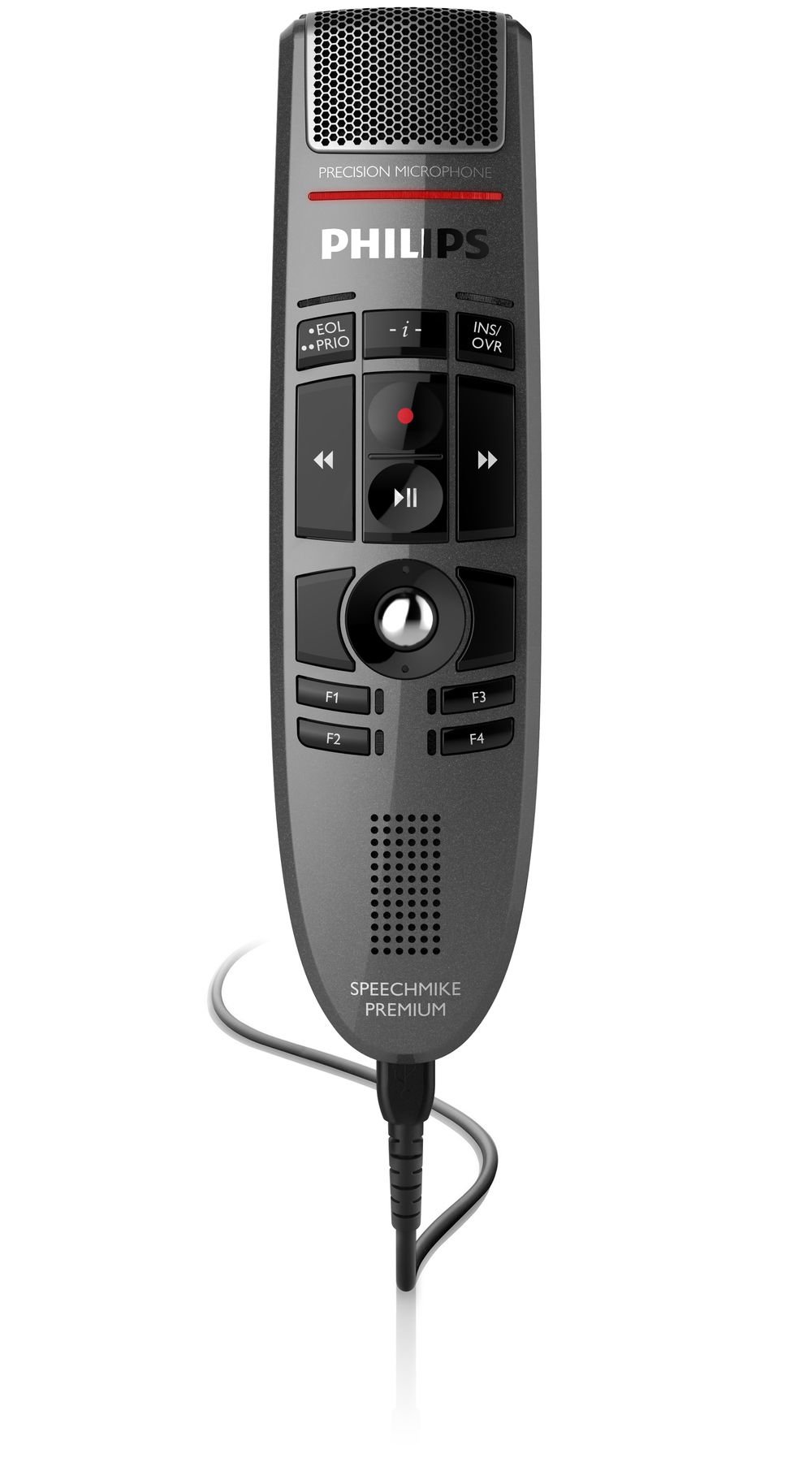 Philips LFH-3500 SpeechMike プレミアム USB ディクテーション マイク...