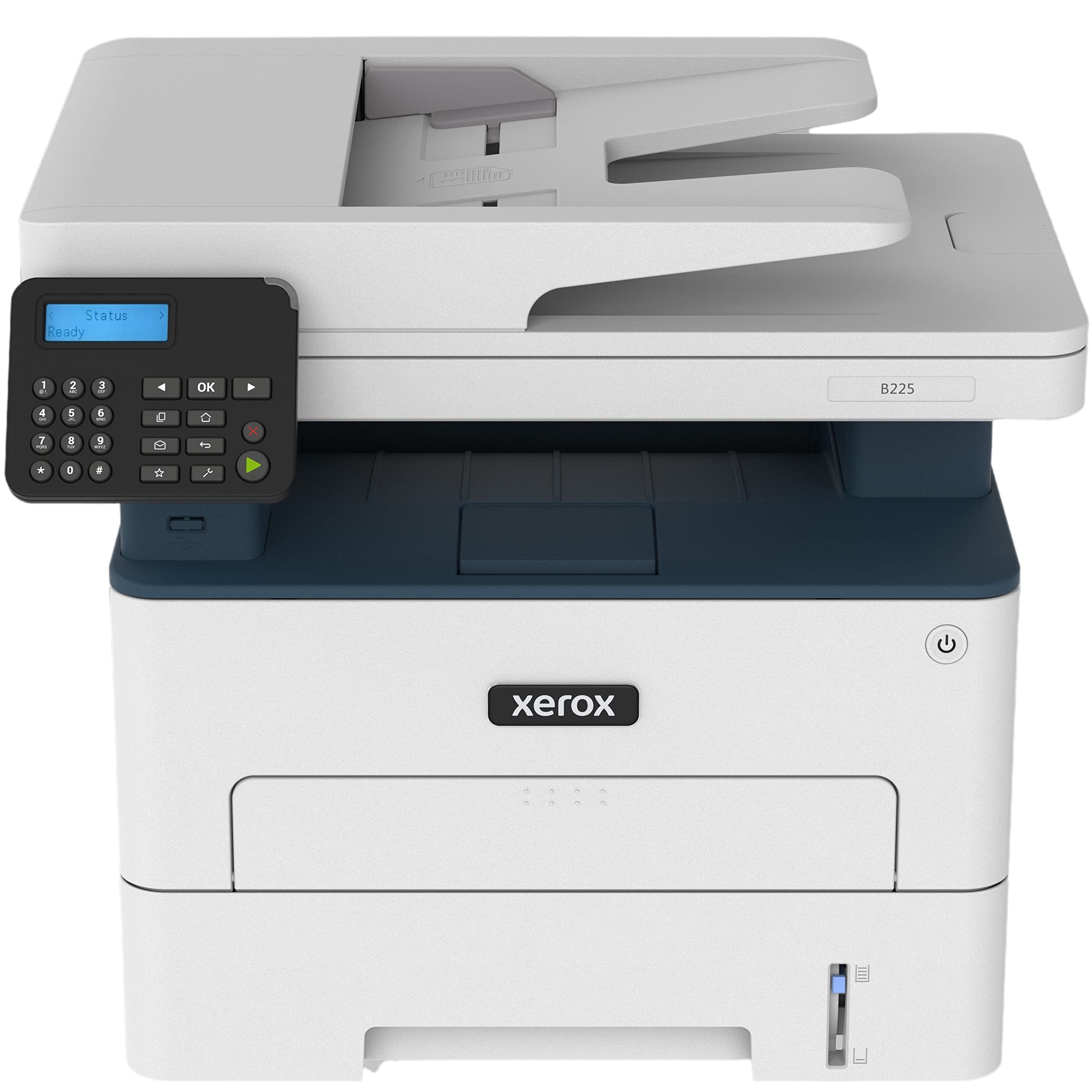 Xerox B225/DNI 多機能プリンター、印刷/スキャン/コピー、白黒レーザー、ワイヤレス、オールインワ...