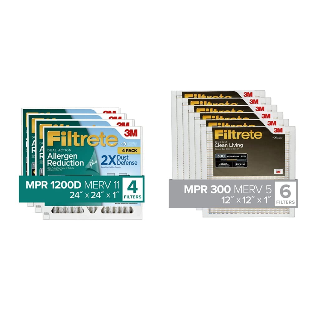 Filtrete エアフィルター MPR 1000 MERV 11、アレルゲン防御