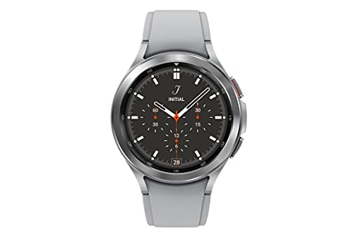  Samsung Galaxy Watch 4 クラシック 46mm スマートウォッチ、ECG モニタートラッカー付き、健康、フィットネス、ランニング、睡眠サイクル、GPS 転倒検出、...