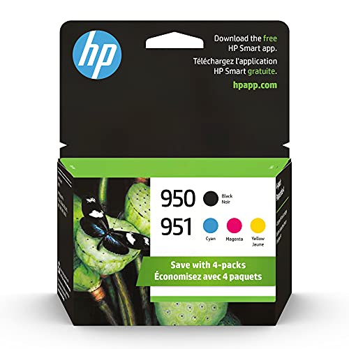 HP 950 ブラック/951 シアン、マゼンタ、イエロー インク カートリッジ (4 パック) | Offi...