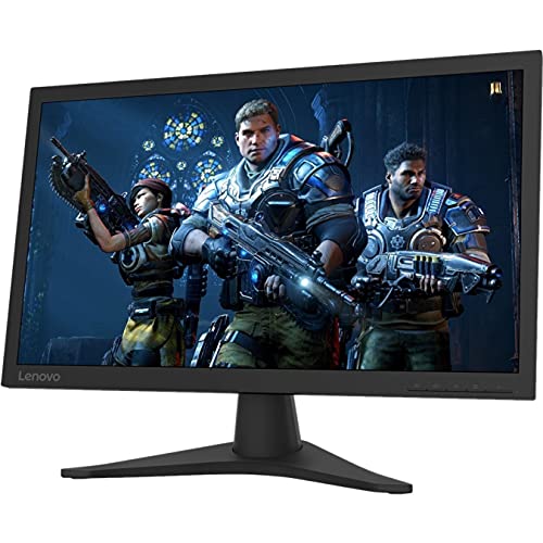  Lenovo G24-10 23.6 インチ ゲーミング モニター、FHD (1920 x 1080)、TN パネル、LED バックライト、NVIDIA G-SYNC 互換、144Hz、1ms 応答、HDMI、DP、低ブルーライト、アンチグレア、65FDGCC2US、ブラック...