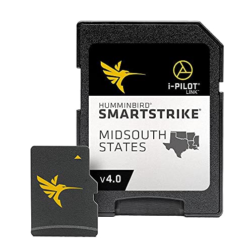 Humminbird 600037-4 SmartStrike ミッドサウス ステート V4 デジタル GPS マップ マイクロ カード
