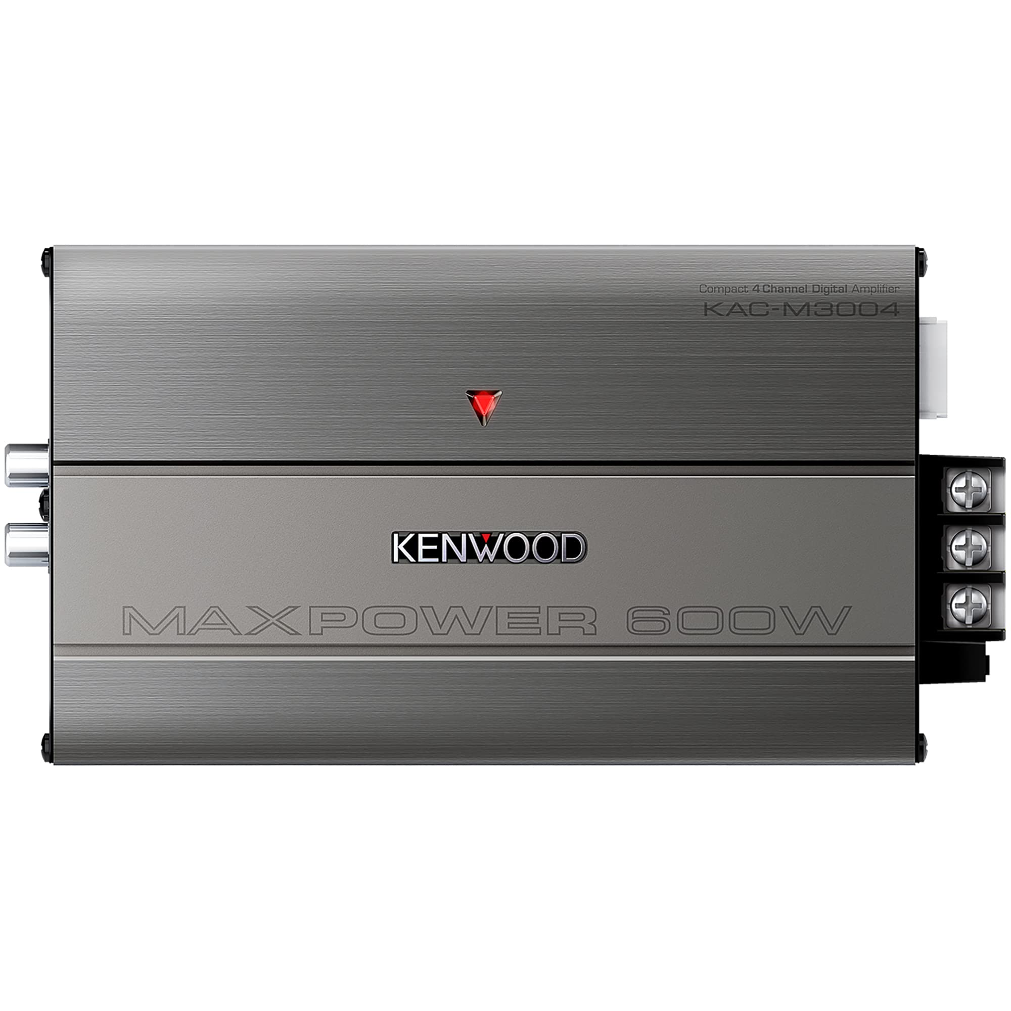KENWOOD KAC-M3004 コンパクト 600W 4 チャンネル カー/マリン/パワースポーツ デジタル アンプ