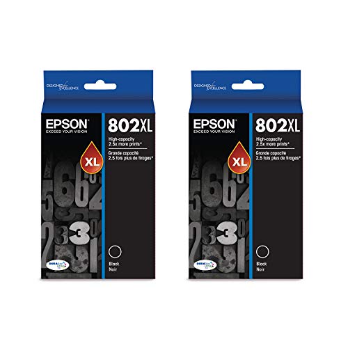 Epson T802XL120 DURABrite 超大容量カートリッジインク...