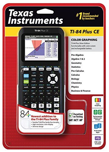 Texas Instruments TI-84 Plus CE グラフ電卓 ブラック