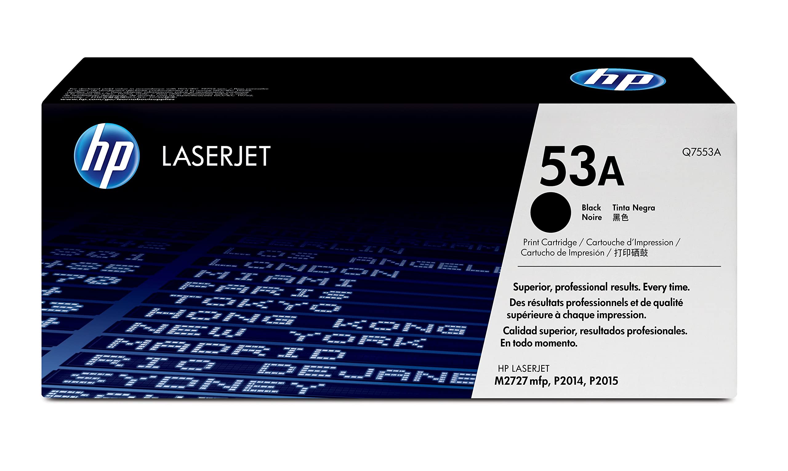 HP オリジナル 53A ブラック トナー カートリッジ | LaserJet P2014、P2015 シリー...