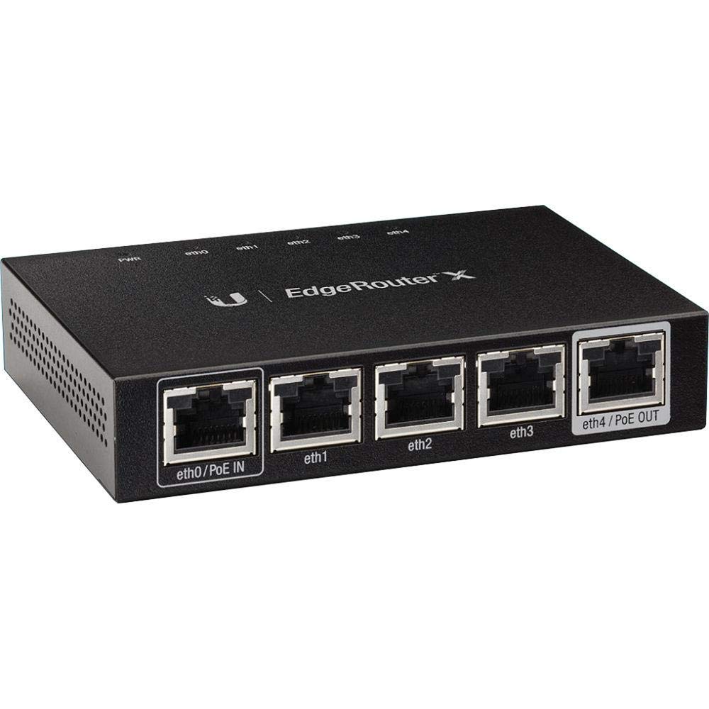 Ubiquiti Networks EdgeRouter X、4 ポート ギガビット ルーター、ER-X、ER...