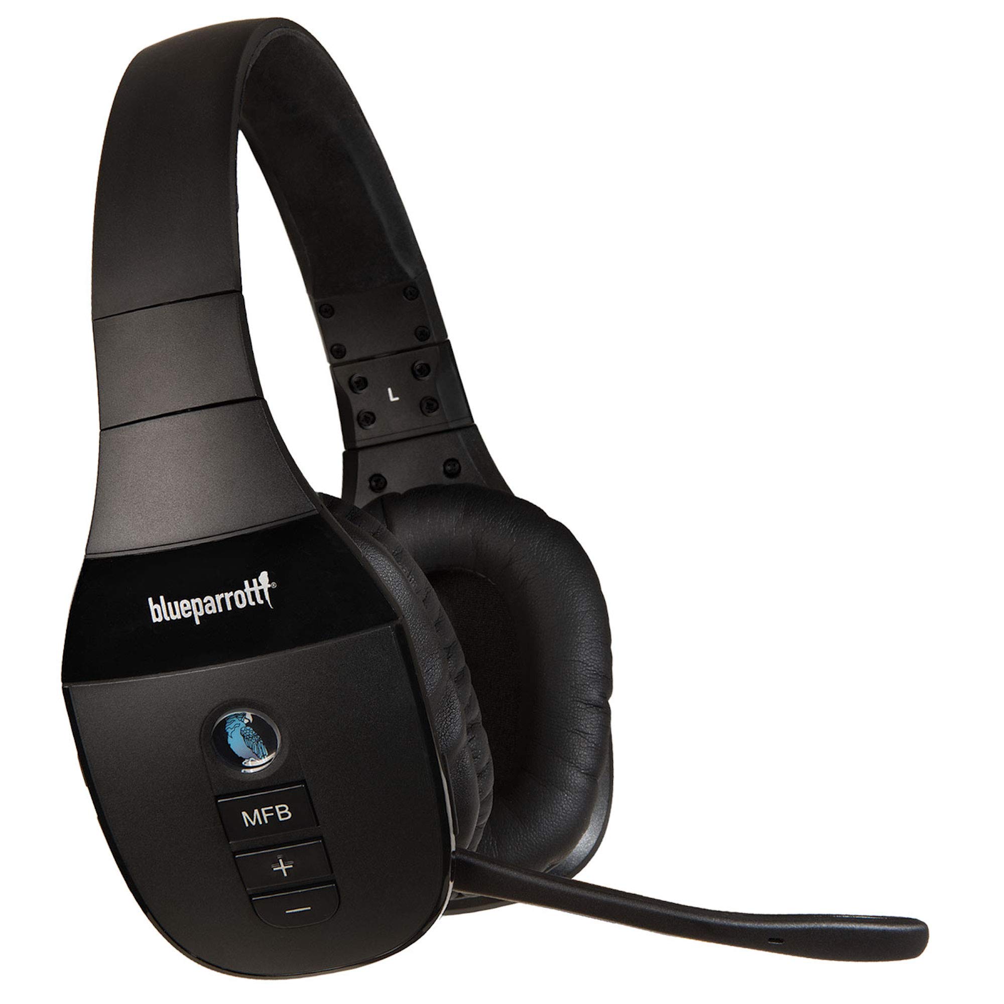  BlueParrott S450-XT 音声制御 Bluetooth ヘッドセット – 長距離ワイヤレス範囲、極めて快適、最大 24 時間の通話時間を備えた業界をリードするサウンド、...