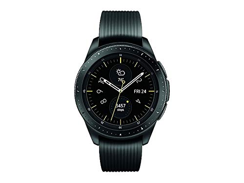 Samsung Galaxy Watch (42mm、GPS、Bluetooth、ロック解除LTE) ミッドナイトブラック (米国版)