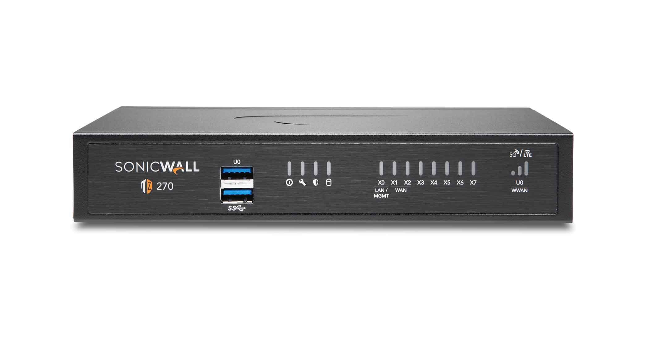 SonicWALL TZ270 ネットワーク セキュリティ アプライアンス (02-SSC-2821)
