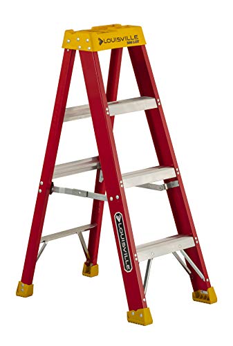 Louisville Ladder 耐荷重300ポンドのグラスファイバー製脚立