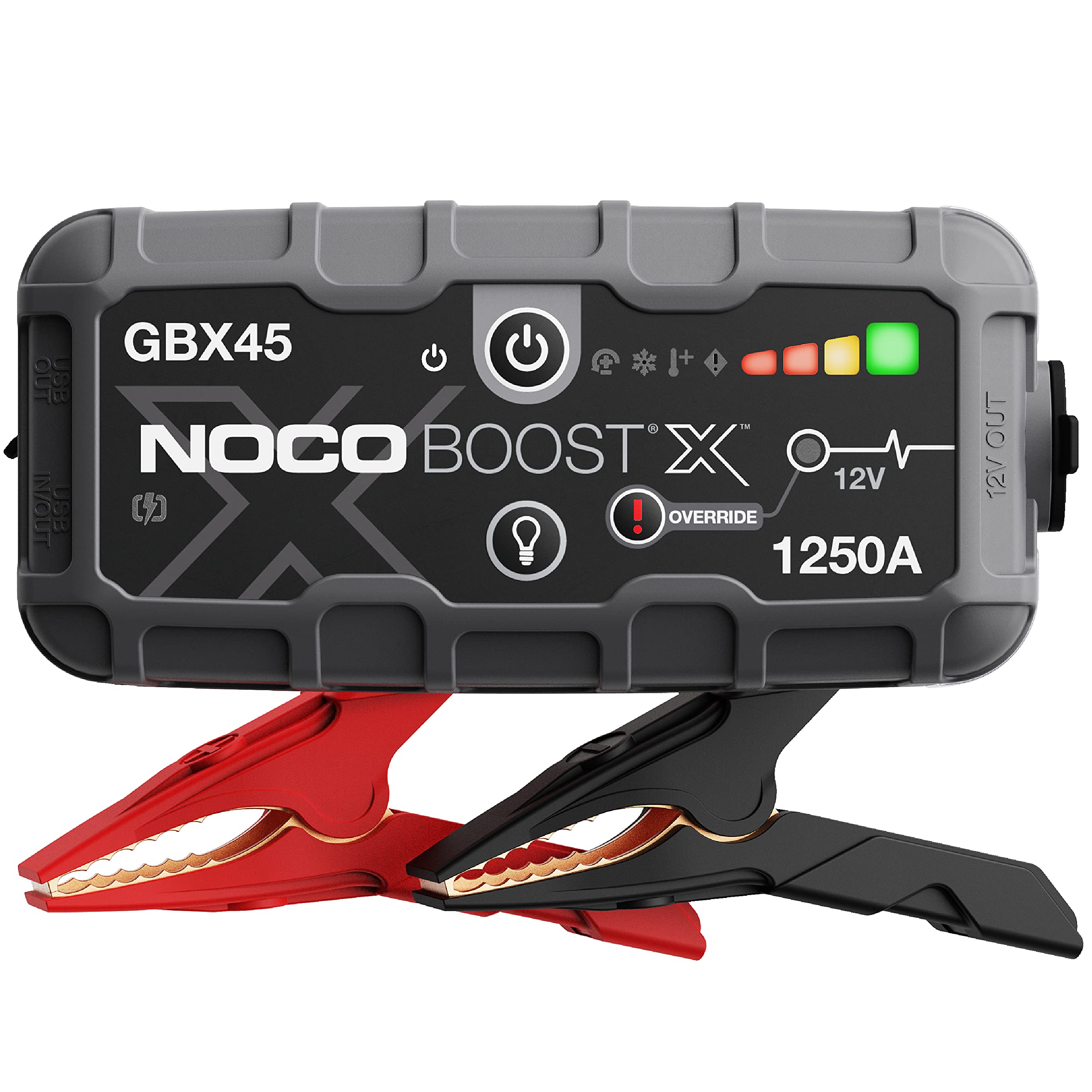 NOCO Boost X GBX45 1250A 12V ウルトラセーフ ポータブル リチウム ジャンプ スタ...