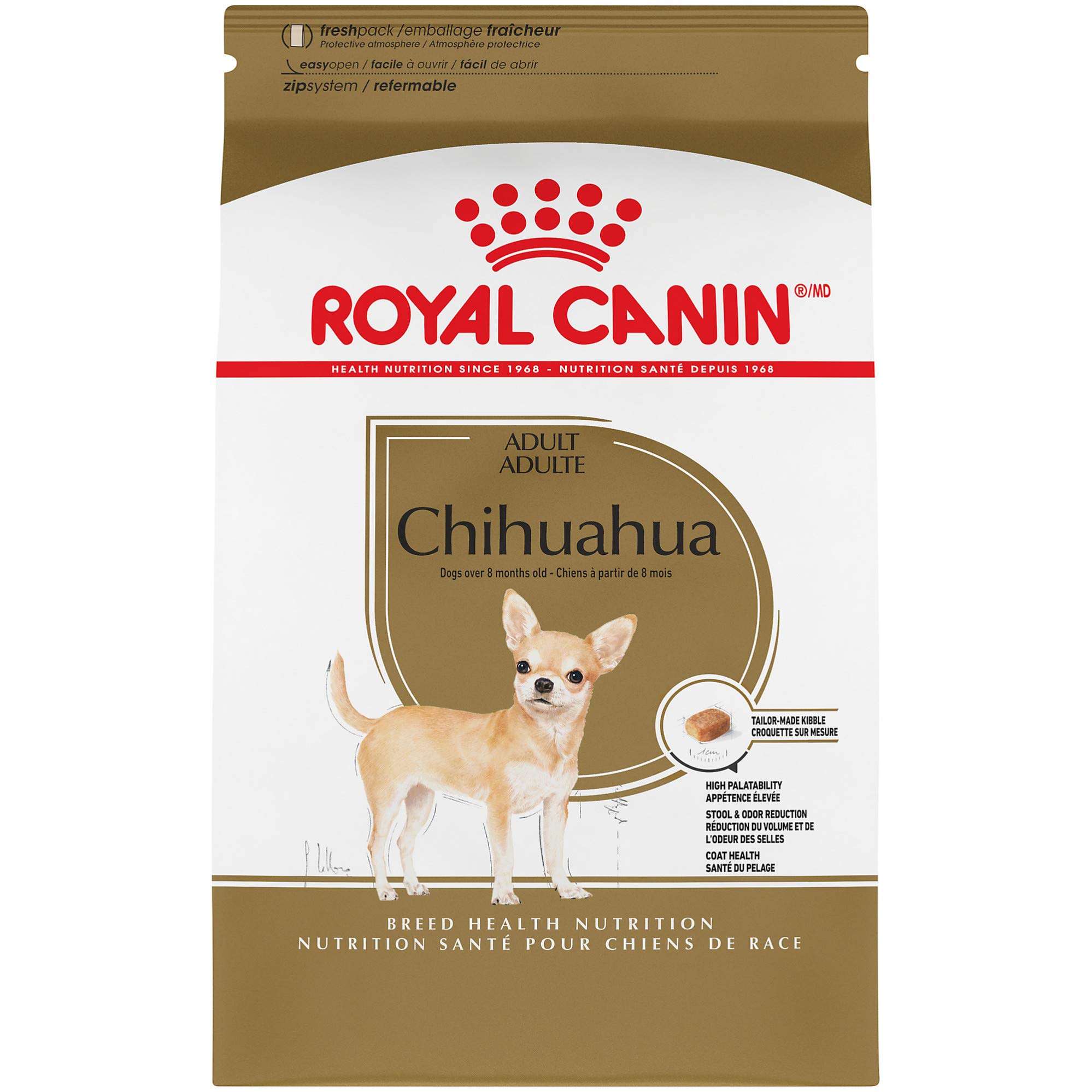 Royal Canin 品種健康栄養チワワ成犬用ドライドッグフード...