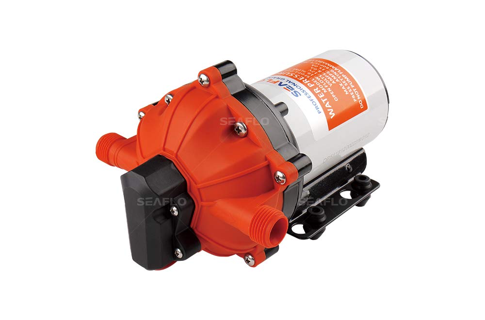 SEAFLO 55 シリーズ ダイヤフラム ポンプ - 12V DC、5.5 GPM、60 PSI