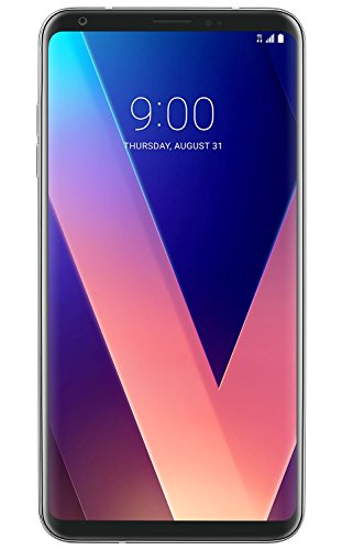 LG V30 H932 デュアル カメラ 4G LTE 64GB シルバー (T-Mobile)