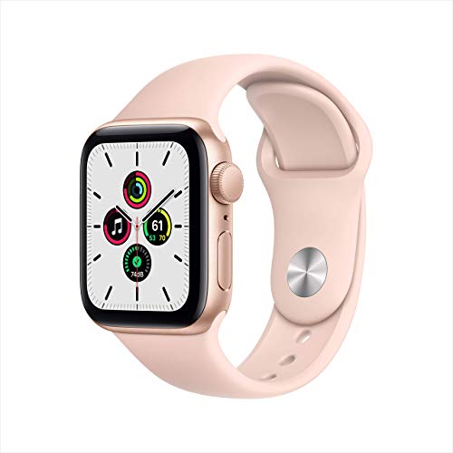 Apple Watch SE (GPS、40mm) - ゴールド アルミニウム ケース、ピンク サンド スポー...