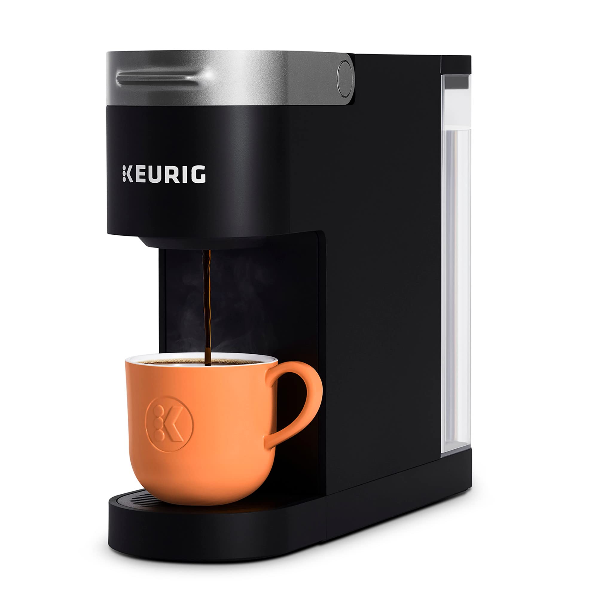 Keurig K-スリムシングルサーブKカップポッドコーヒーメーカー、マルチストリームテクノロジー、ブラック...