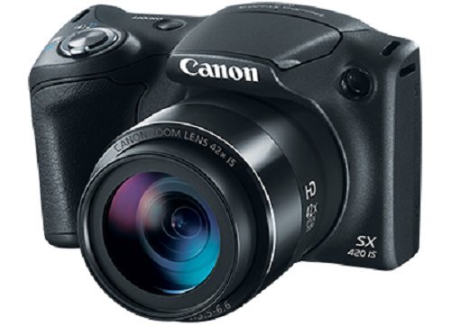 Canon PowerShot SX420 IS（ブラック）、42倍光学ズームとWi-Fi内蔵